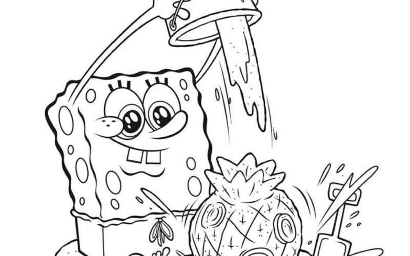 Desenhos para Colorir do Bob Esponja: Mergulhe na Diversão Criativa!