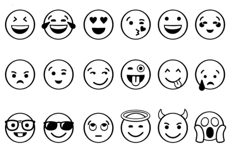 Colorindo a Expressão Digital: Emojis em Cores Vibrantes