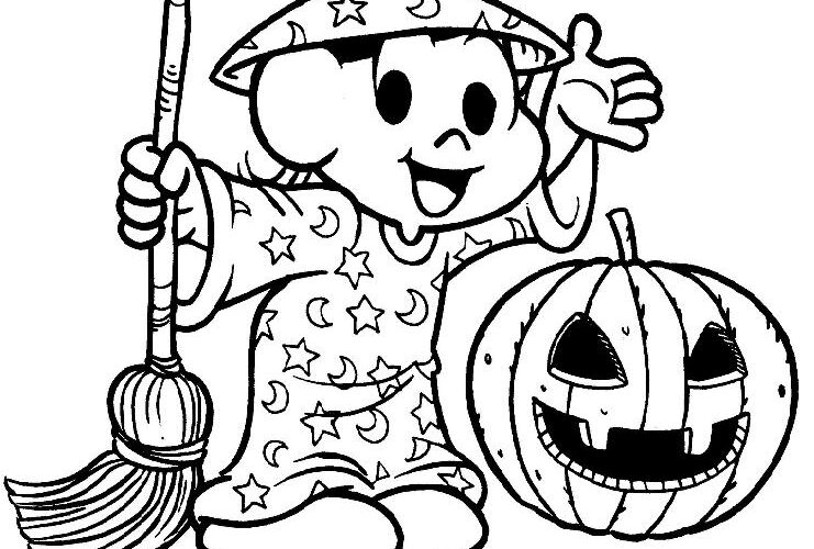 Colorindo o Halloween: Uma Jornada Encantadora pela Arte e Magia