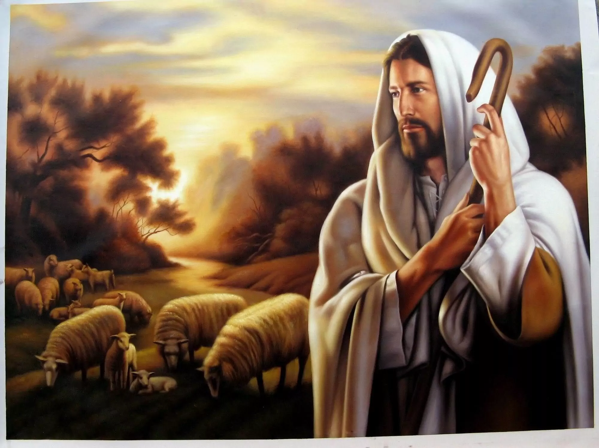 Refletindo a Divindade: Papel de Parede com Imagens de Jesus Cristo