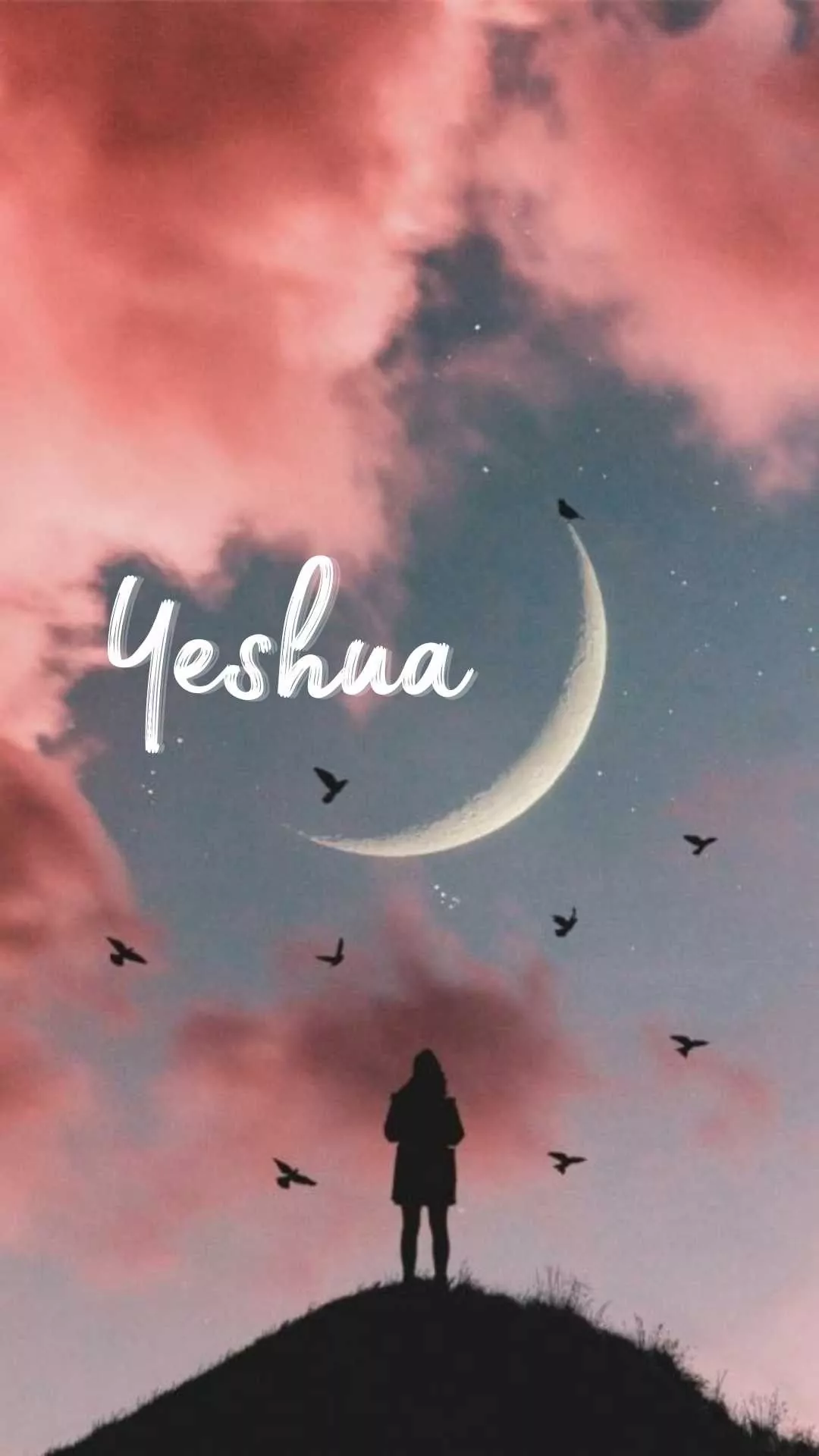 Yeshua na Tela: Uma Jornada Espiritual Através do Papel de Parede para Celular