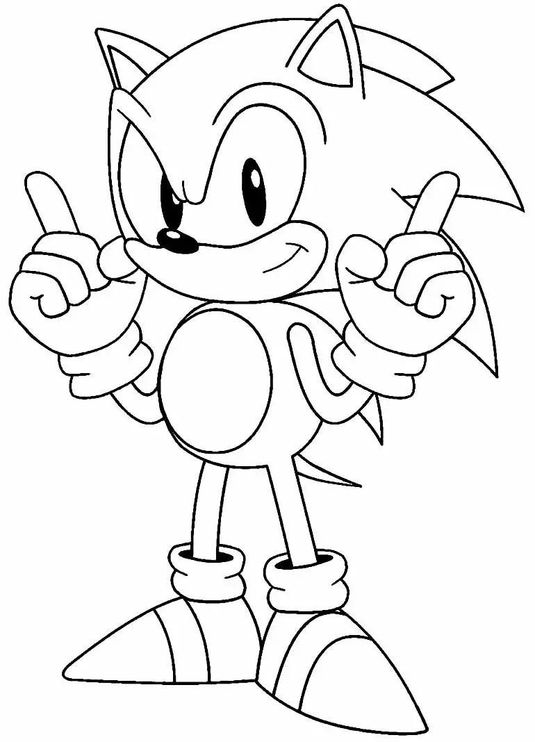 Traga Vida ao Sonic com Nossos Desenhos para Colorir!